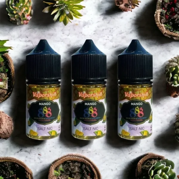 馬來西亞進口的888小煙油，口味為葡萄芒果冰沙。