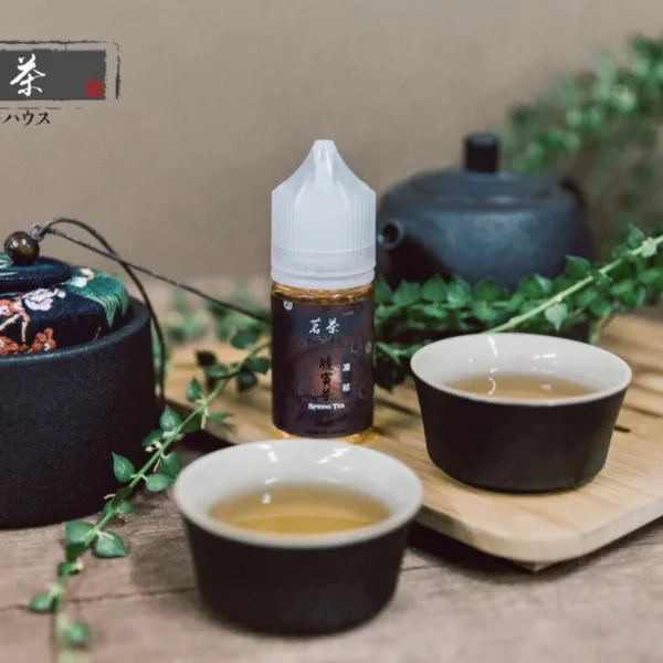 日本進口小煙油—茗茶系列，容量30ml。