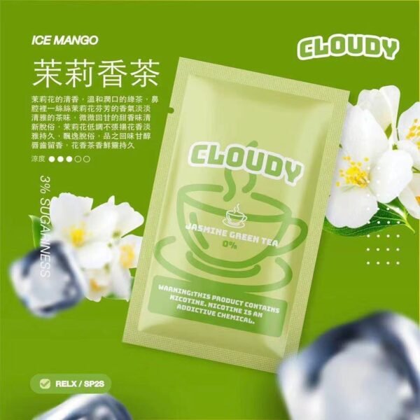 CLOUDY 煙彈 提供多種口味選擇，兼容市面上所有一代設備。