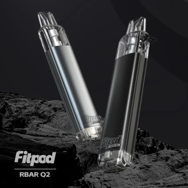 Fitpod RBAR Q2 一次性電子煙，支持重複注油功能。