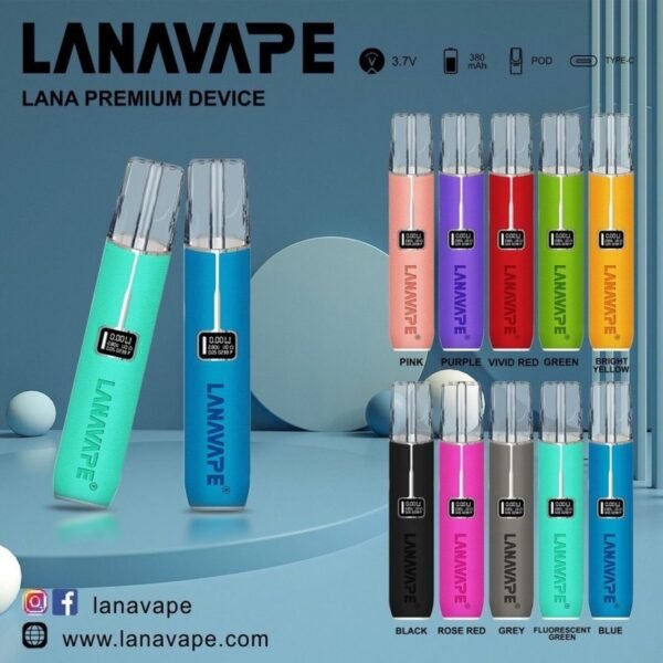 LANA全新皮革主機 - 通用一代電子煙彈，兼容RELX、SP2S等多個品牌。